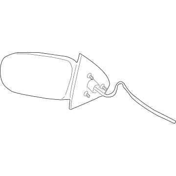Chevy Trailblazer EXT Car Mirror - 89045658