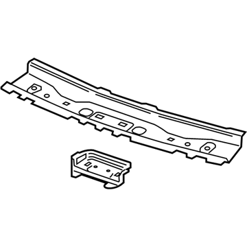 GM 20997500 Windshield Header 20997500 GM Windshield Header Illustration 1 of 1
