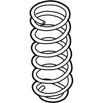 Pontiac 96653220 Coil Spring