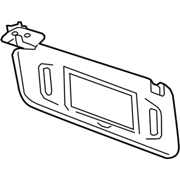 Chevy 23459634 Sunvisor
