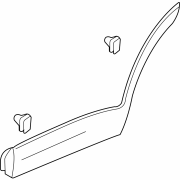 Chevy 42861626 Lower Molding