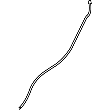 GM 15297012 Front Hose, Passenger Side 15297012 GM Front Hose, Passenger Side Illustration 1 of 1