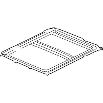 GM 25992777 Frame Assembly 25992777 GM Frame Assembly Illustration 1 of 1