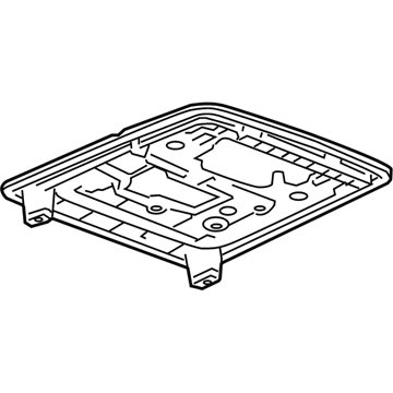 15786673 GM Retainer Plate Illustration 1 of 1