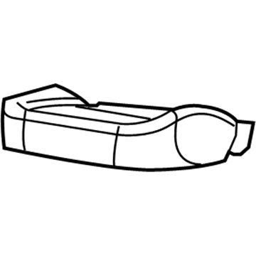 Chevy 19122003 Seat Cushion Pad