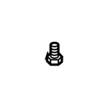 Chevy 11517518 ABS Sensor Bolt