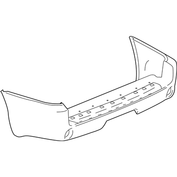 GMC Envoy XUV Bumper Cover - 12335763