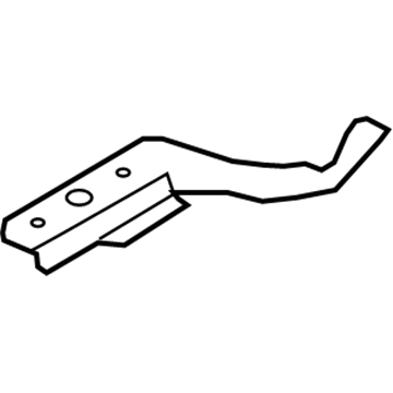 25842656 GM Hinge, Passenger Side Illustration 1 of 1