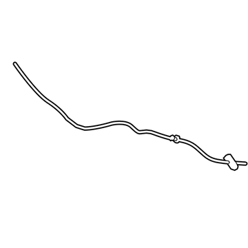 Chevy Malibu Hood Release Cable - 25868221