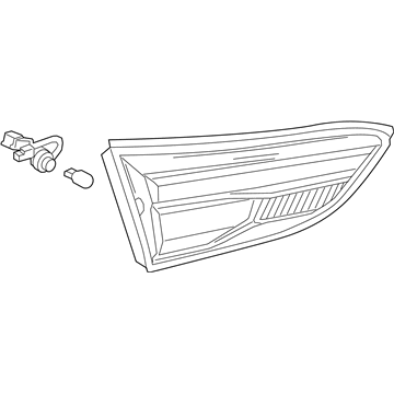 GMC 84931515 Backup Lamp Assembly
