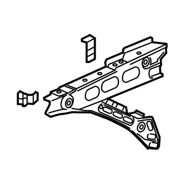 GM 84389658 Upper Rail, Front Driver Side 84389658 GM Upper Rail, Front Driver Side Illustration 1 of 1