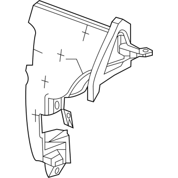 Cadillac CT5 Windshield Washer Fluid Reservoir - 84942152