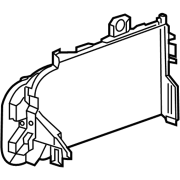 GM 87824142 Case, Air Conditioner Evaporator Core Housing 87824142 GM Case, Air Conditioner Evaporator Core Housing Illustration 1 of 1