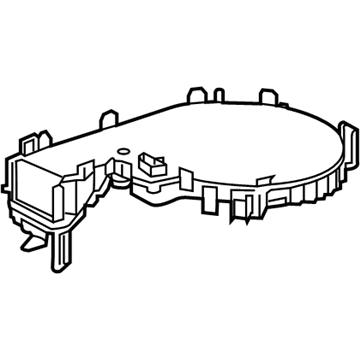GM 87824149 Case, A/C Evaporator 87824149 GM Case, A/C Evaporator Illustration 1 of 1