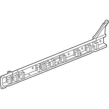 GM 23406410 Rocker Reinforcement, Passenger Side 23406410 GM Rocker Reinforcement, Passenger Side Illustration 1 of 1