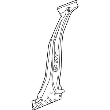 GM 84730520 Center Pillar Reinforcement, Passenger Side 84730520 GM Center Pillar Reinforcement, Passenger Side Illustration 1 of 1