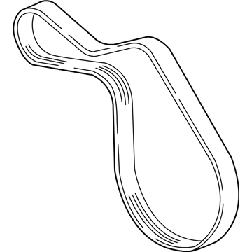 Buick LaCrosse Serpentine Belt - 12677037