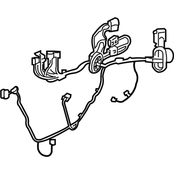 GM 23310412 Wire Harness, Front Driver Side 23310412 GM Wire Harness, Front Driver Side Illustration 1 of 1