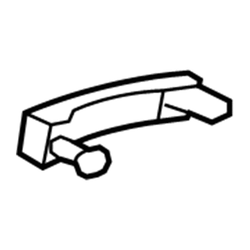 Chevy Traverse Exterior Door Handle - 22867272