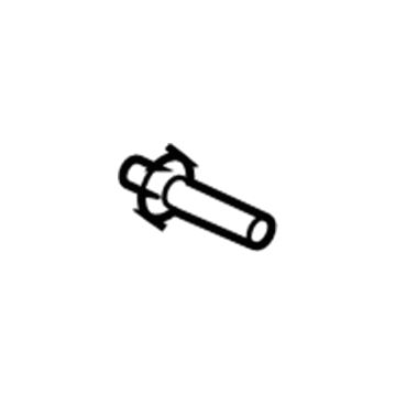 GM 10270104 Axle Beam Mount Bolt, Rear 10270104 GM Axle Beam Mount Bolt, Rear Illustration 1 of 1