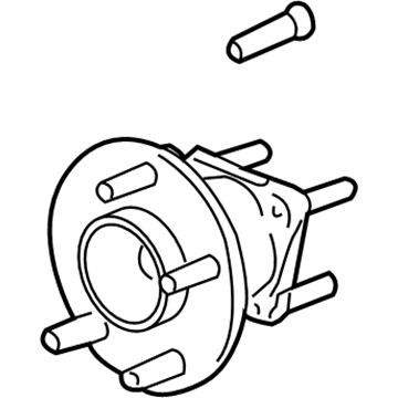 Saturn 19206600 Hub & Bearing