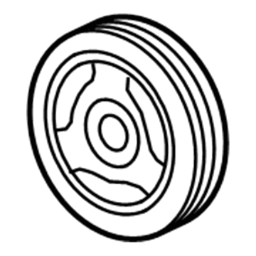 Cadillac Crankshaft Pulley - 12655393