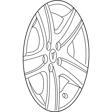 Pontiac G6 Wheel Cover - 9597603