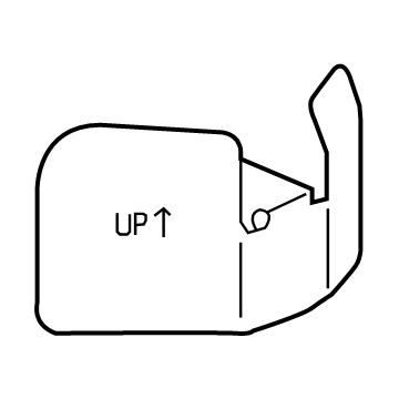 GMC 84696210 Transmission Mount Shield
