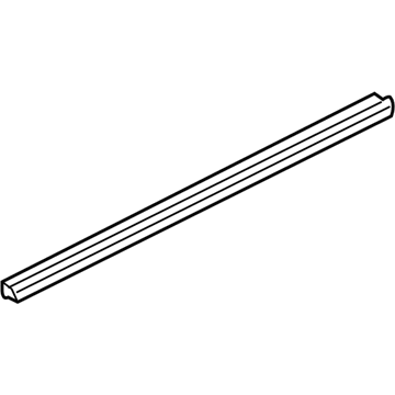 GM 25987186 Belt Molding, Rear Driver Side 25987186 GM Belt Molding, Rear Driver Side Illustration 1 of 1