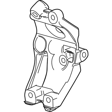 12612734 GM Mount Bracket Illustration 1 of 1