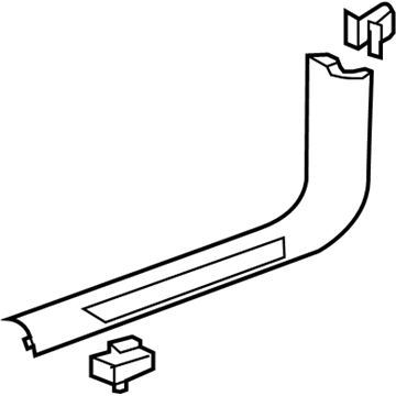 Cadillac 22816691 Front Sill Plate