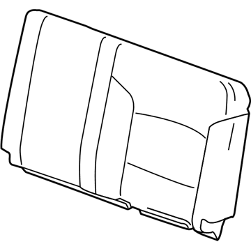 22968724 GM Seat Back Cover Illustration 1 of 1