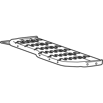 GM 22888333 Cushion Frame, Rear 22888333 GM Cushion Frame, Rear Illustration 1 of 1