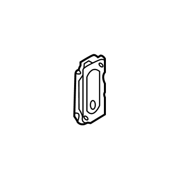 GM 84543109 Reinforcement, Front Passenger Side 84543109 GM Reinforcement, Front Passenger Side Illustration 1 of 1