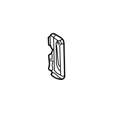 GM 84543107 Reinforcement, Front Passenger Side 84543107 GM Reinforcement, Front Passenger Side Illustration 1 of 1