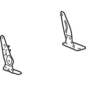GM 88948875 Hinge 88948875 GM Hinge Illustration 1 of 1