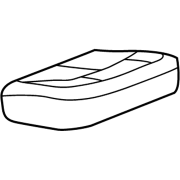 Chevy Trailblazer Seat Cushion - 89043458