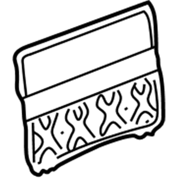 Chevy 88948878 Center Cover