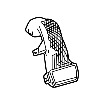 GM 84906798 Duct, Air Distributor 84906798 GM Duct, Air Distributor Illustration 1 of 1