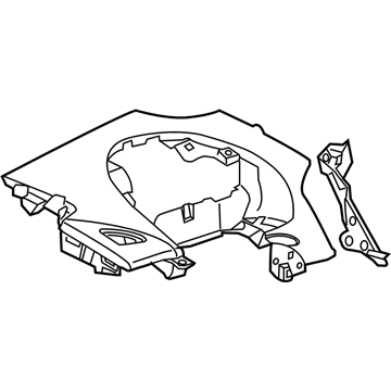 Cadillac Dash Panel Vent Portion Covers - 23194041