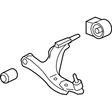 25848407 GM Lower Control Arm, Driver Side Illustration 1 of 1