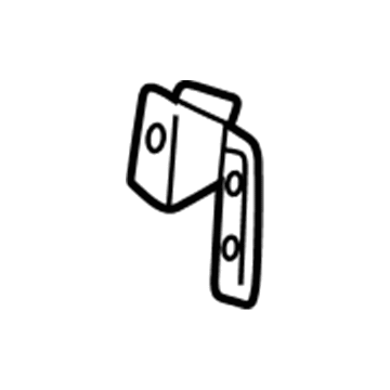 15816497 GM Bumper Bracket, Front Driver Side Illustration 1 of 1