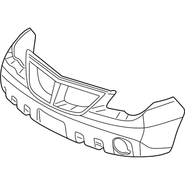 GM 88967927 Bumper Cover 88967927 GM Bumper Cover Illustration 1 of 1