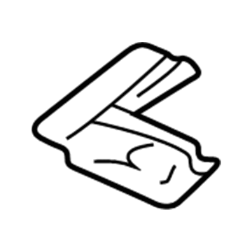 10423549 GM Lower Support, Passenger Side Illustration 1 of 1
