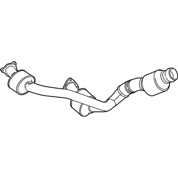 GM 19420265 Catalytic Converter 19420265 GM Catalytic Converter Illustration 1 of 1