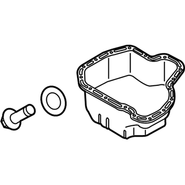 Chevy 12669869 Oil Pan