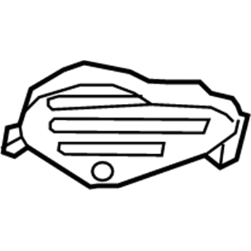 Buick Underbody Splash Shield - 22961207