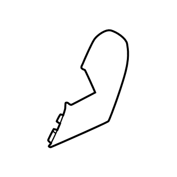 Chevy 85691891 Recline Cover