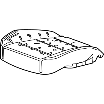 Chevy 85092615 Seat Cushion Pad