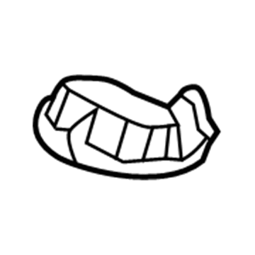 22839638 GM Courtesy Lamp, Rear Driver Side Illustration 1 of 1